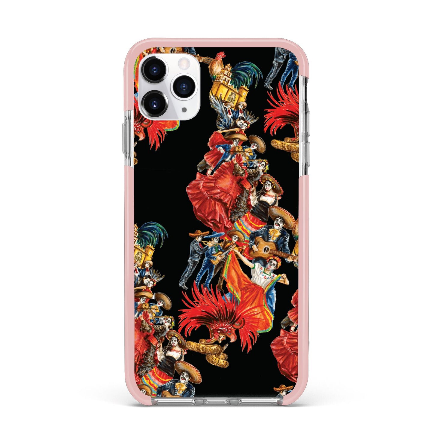 Day of the Dead Festival iPhone 11 Pro Max Impact Pink Edge Case