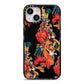 Day of the Dead Festival iPhone 14 Black Impact Case on Silver phone
