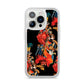 Day of the Dead Festival iPhone 14 Pro Clear Tough Case Silver