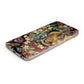 Day of the Dead Protective Samsung Galaxy Case Angled Image