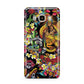 Day of the Dead Samsung Galaxy J7 2016 Case on gold phone