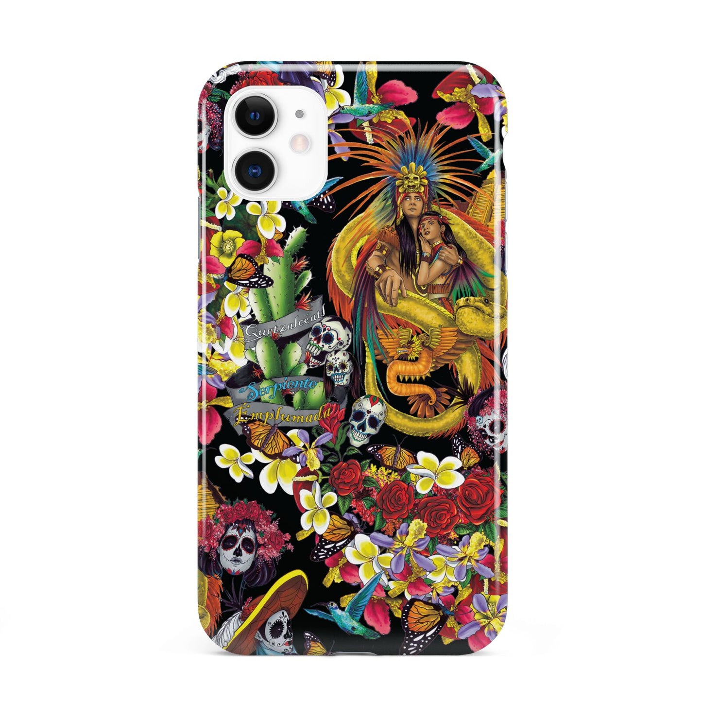 Day of the Dead iPhone 11 3D Tough Case