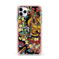 Day of the Dead iPhone 11 Pro Max Impact Pink Edge Case