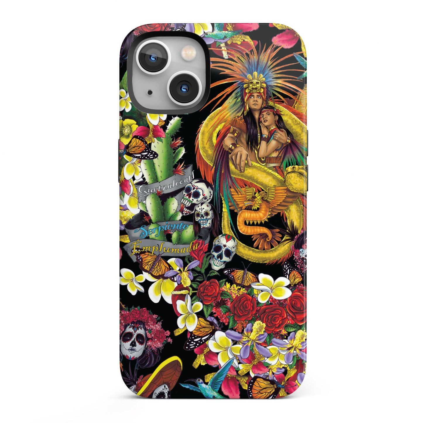 Day of the Dead iPhone 13 Full Wrap 3D Tough Case