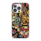 Day of the Dead iPhone 13 Pro Clear Bumper Case