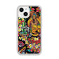 Day of the Dead iPhone 14 Clear Tough Case Starlight