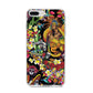 Day of the Dead iPhone 8 Plus Bumper Case on Silver iPhone