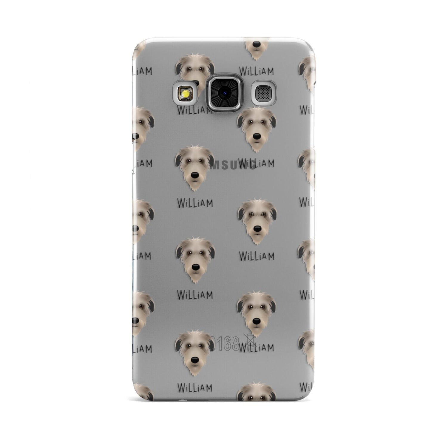Deerhound Icon with Name Samsung Galaxy A3 Case