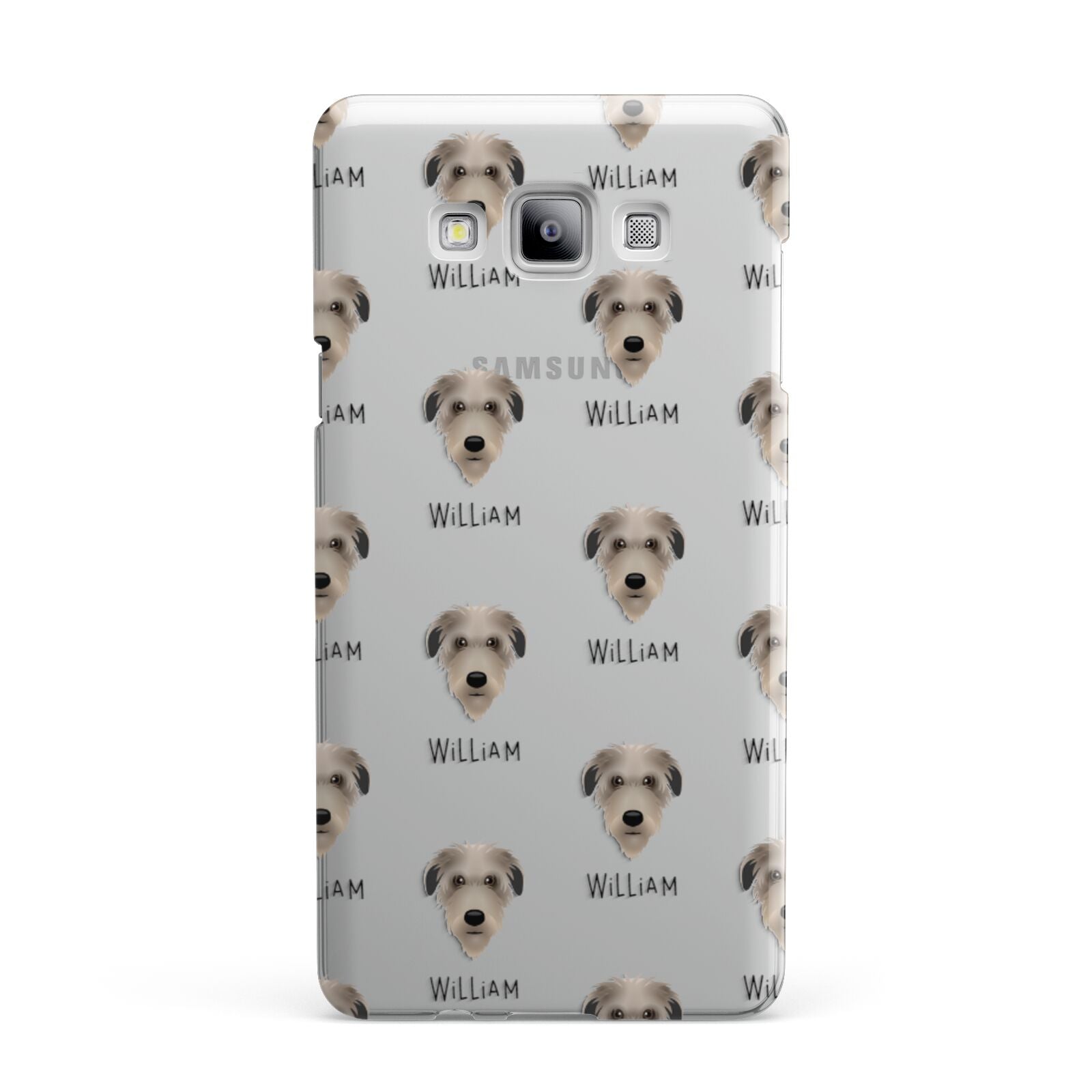 Deerhound Icon with Name Samsung Galaxy A7 2015 Case