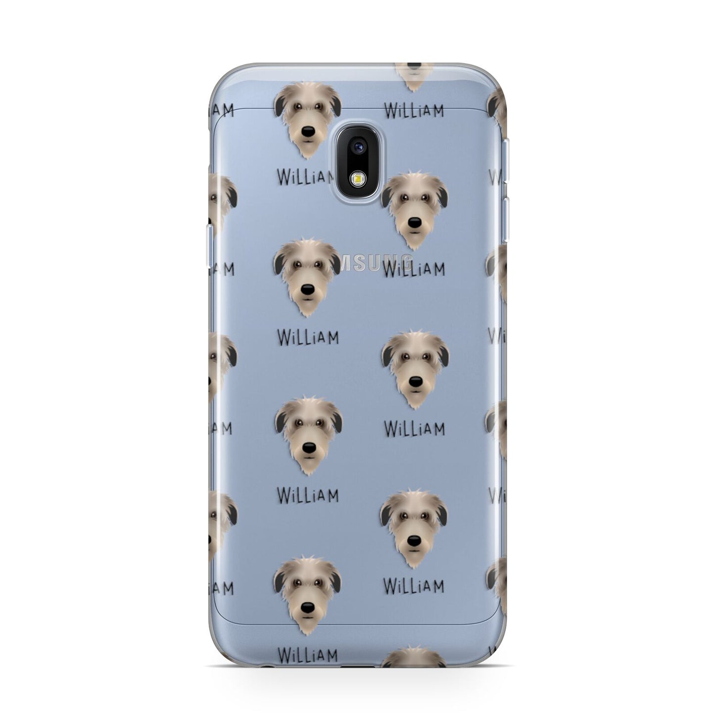 Deerhound Icon with Name Samsung Galaxy J3 2017 Case