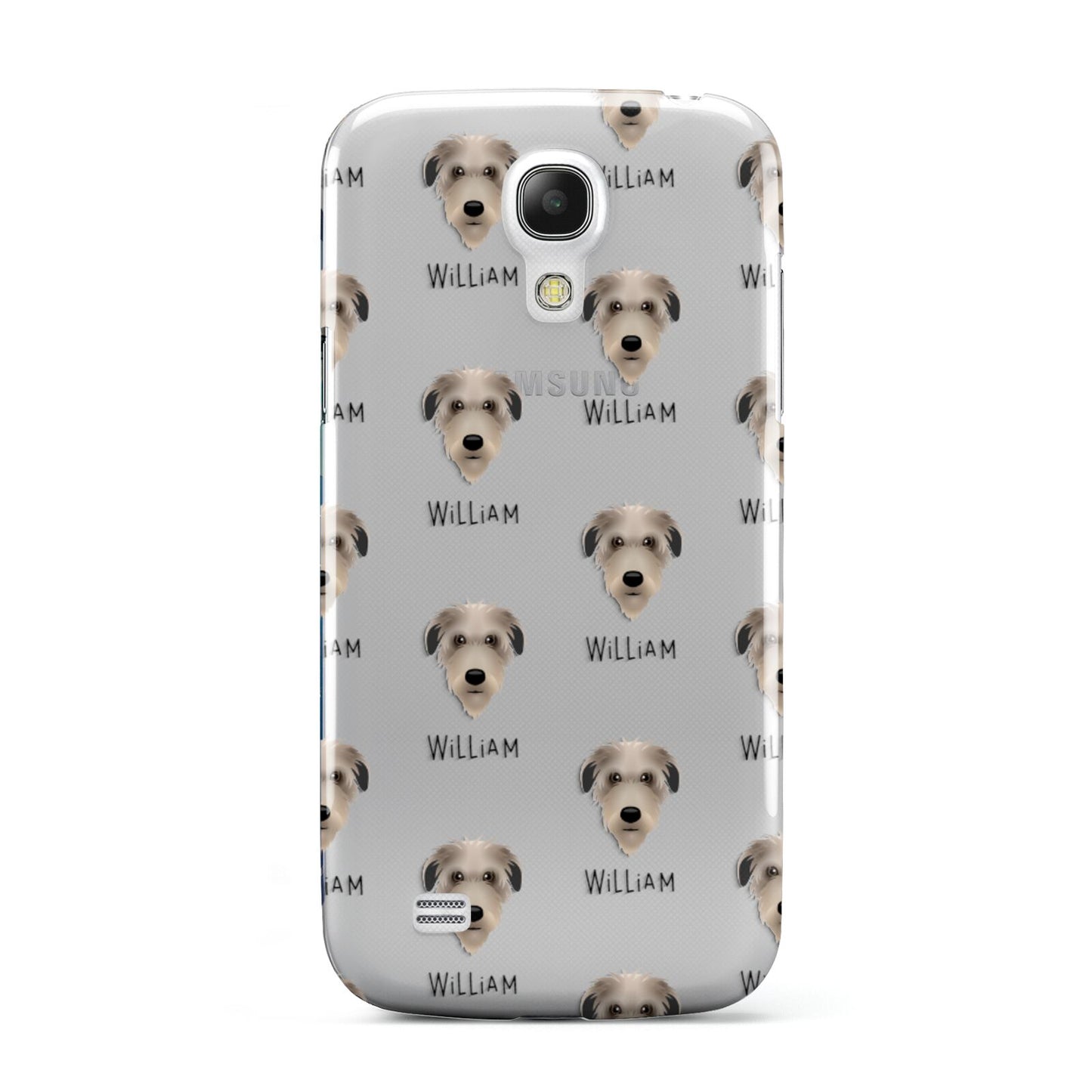 Deerhound Icon with Name Samsung Galaxy S4 Mini Case
