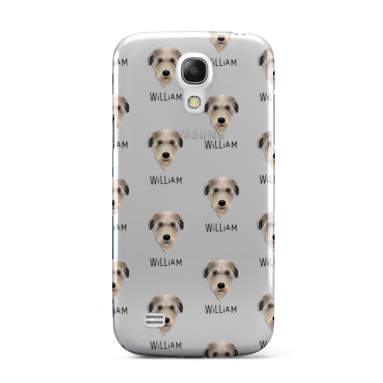 Deerhound Icon with Name Samsung Galaxy S4 Mini Case
