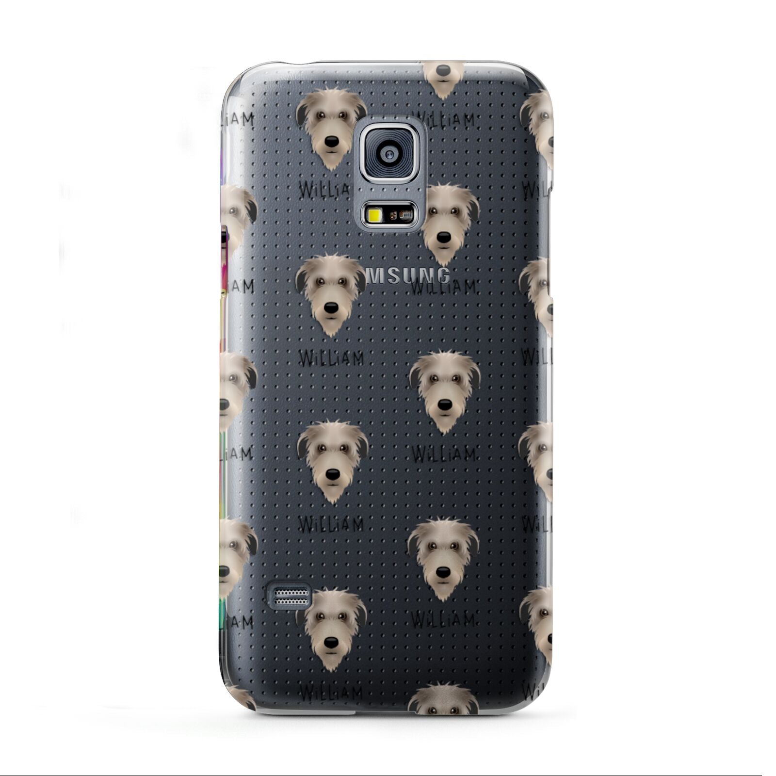 Deerhound Icon with Name Samsung Galaxy S5 Mini Case