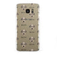 Deerhound Icon with Name Samsung Galaxy S7 Edge Case