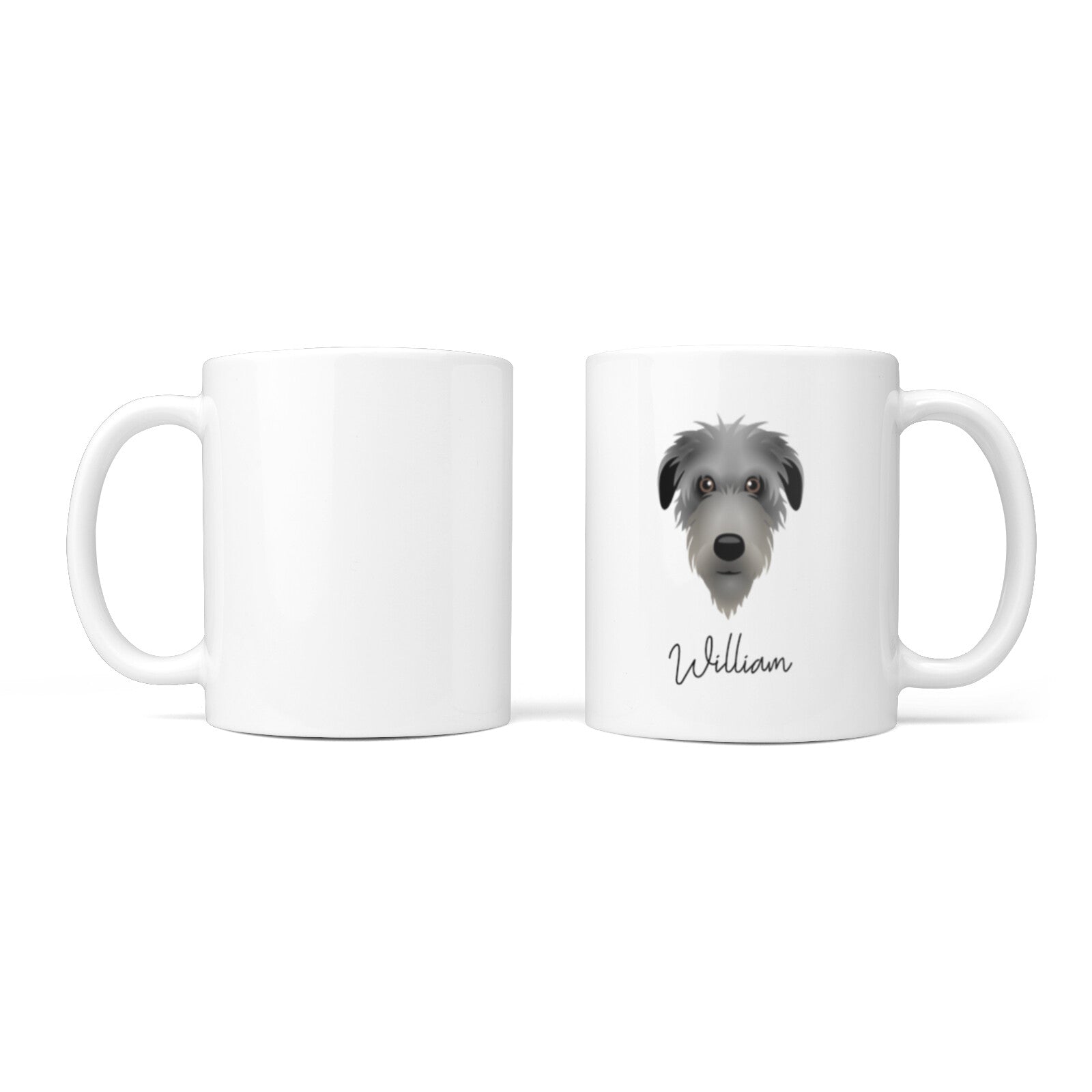 Deerhound Personalised 10oz Mug Alternative Image 3