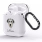 Deerhound Personalised AirPods Clear Case Side Image