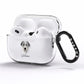 Deerhound Personalised AirPods Pro Clear Case Side Image