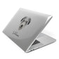 Deerhound Personalised Apple MacBook Case Side View