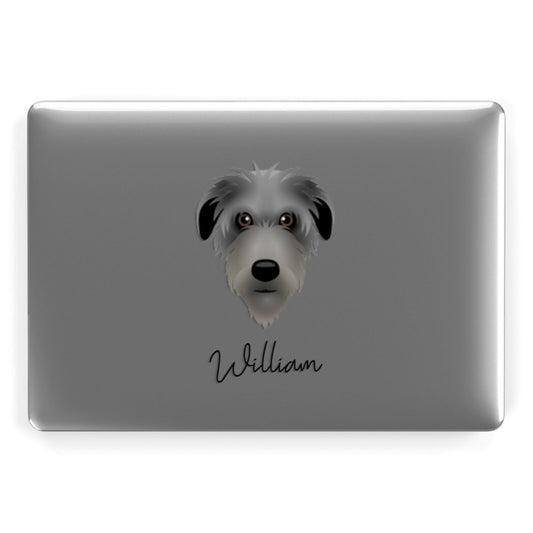 Deerhound Personalised Apple MacBook Case