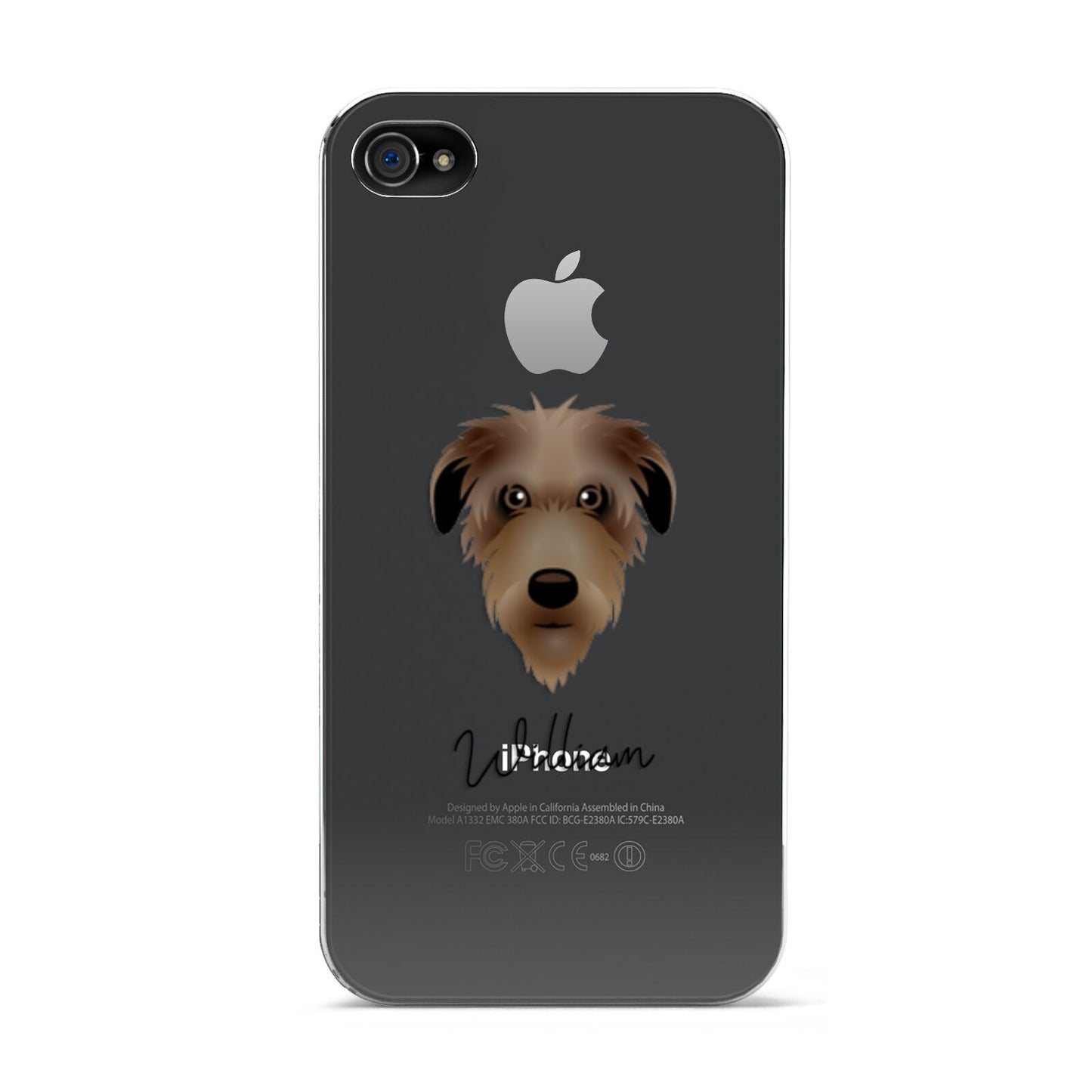 Deerhound Personalised Apple iPhone 4s Case