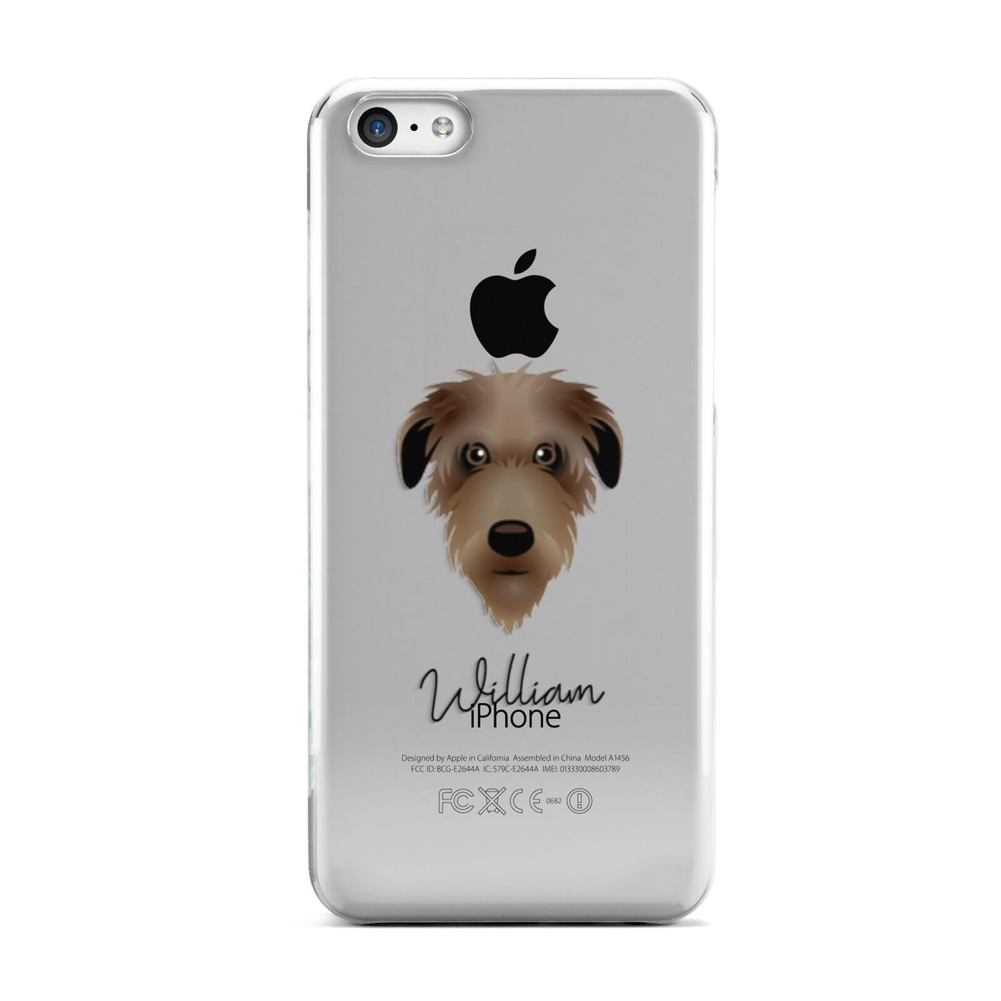 Deerhound Personalised Apple iPhone 5c Case