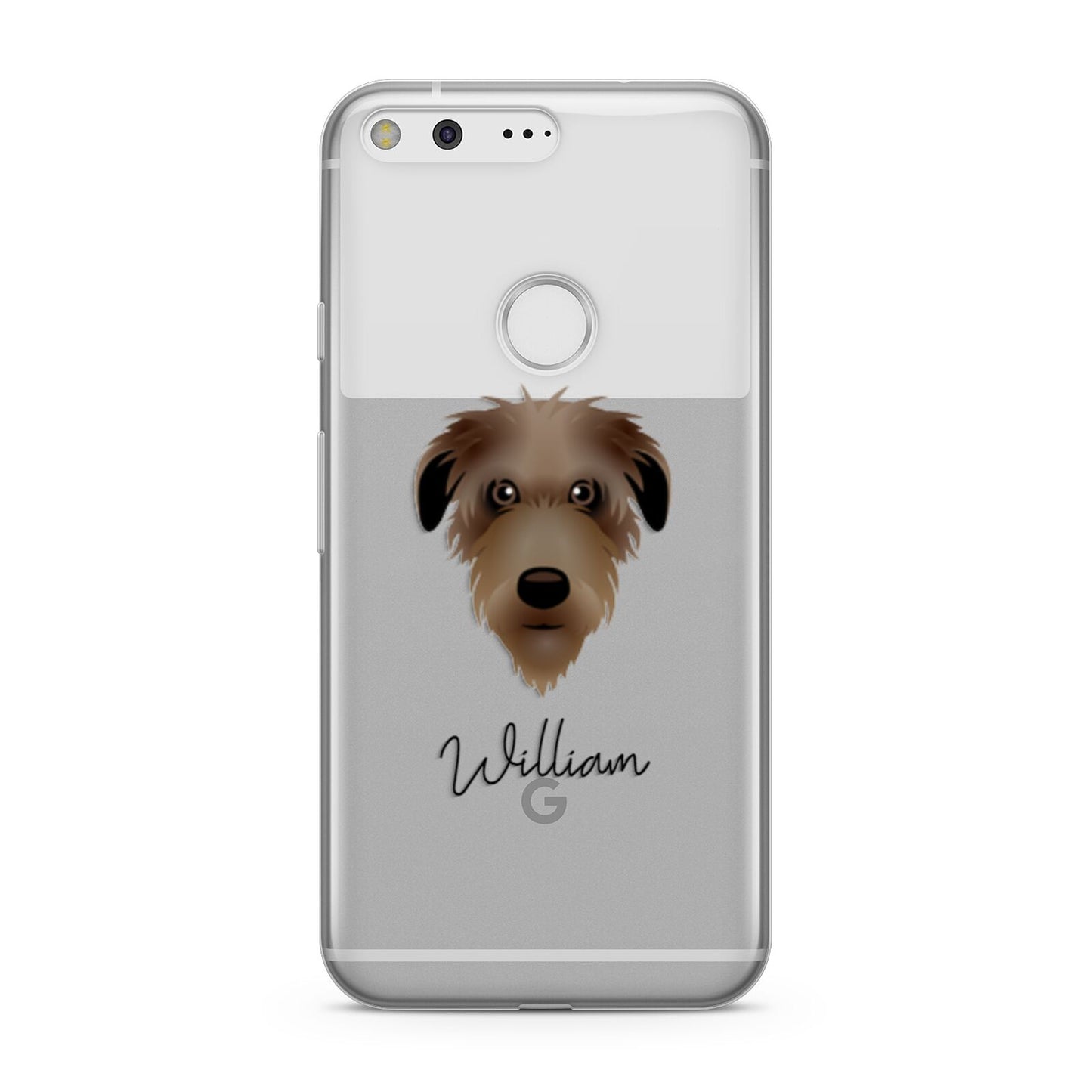 Deerhound Personalised Google Pixel Case