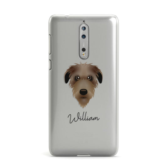 Deerhound Personalised Nokia Case