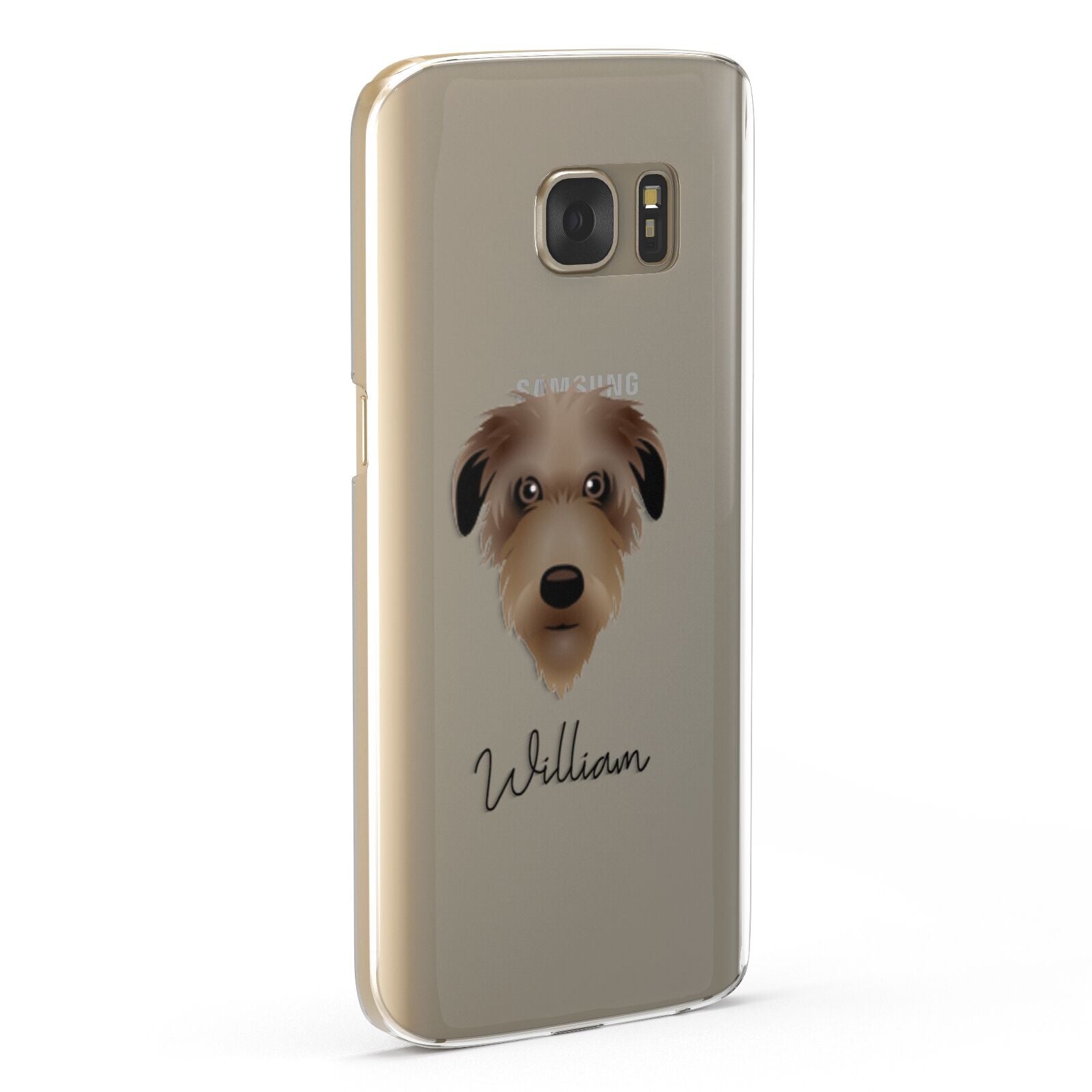 Deerhound Personalised Samsung Galaxy Case Fourty Five Degrees