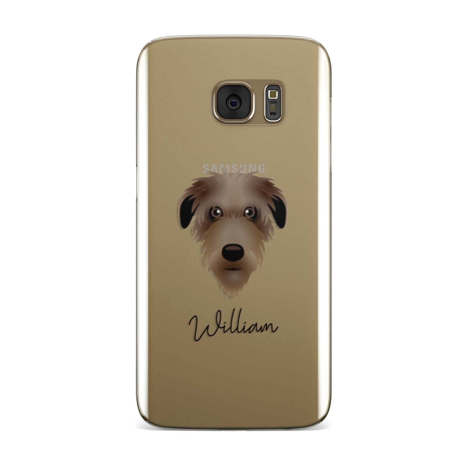 Deerhound Personalised Samsung Galaxy Case