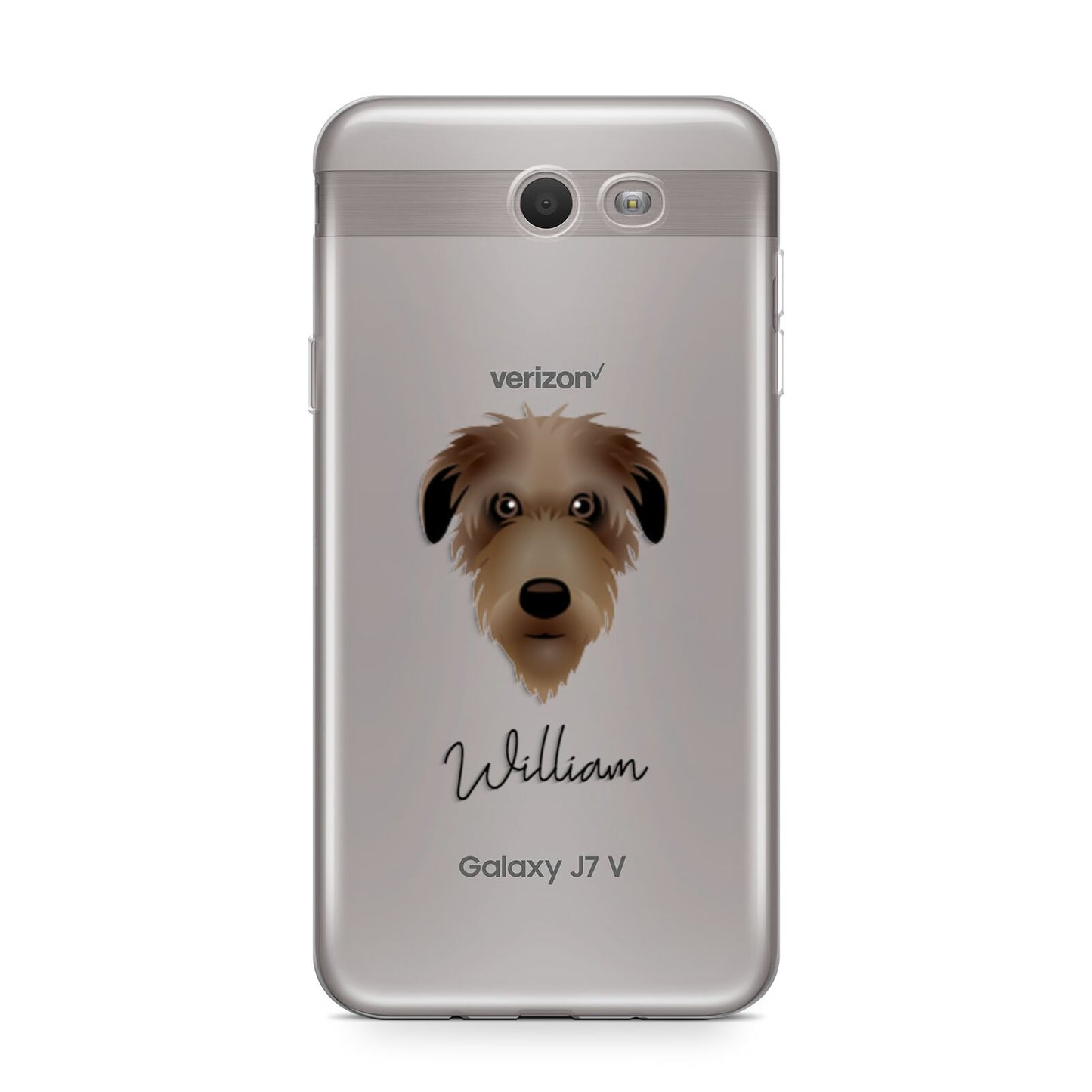 Deerhound Personalised Samsung Galaxy J7 2017 Case