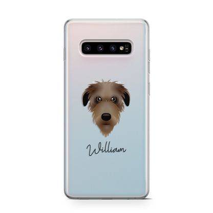 Deerhound Personalised Samsung Galaxy S10 Case