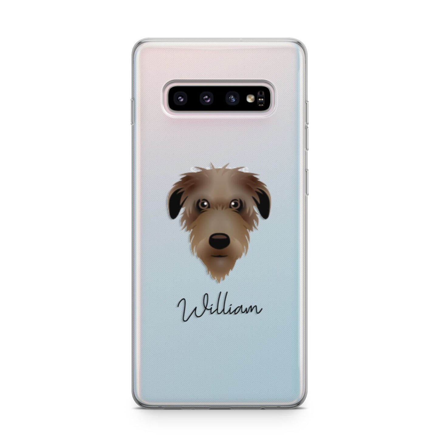 Deerhound Personalised Samsung Galaxy S10 Plus Case