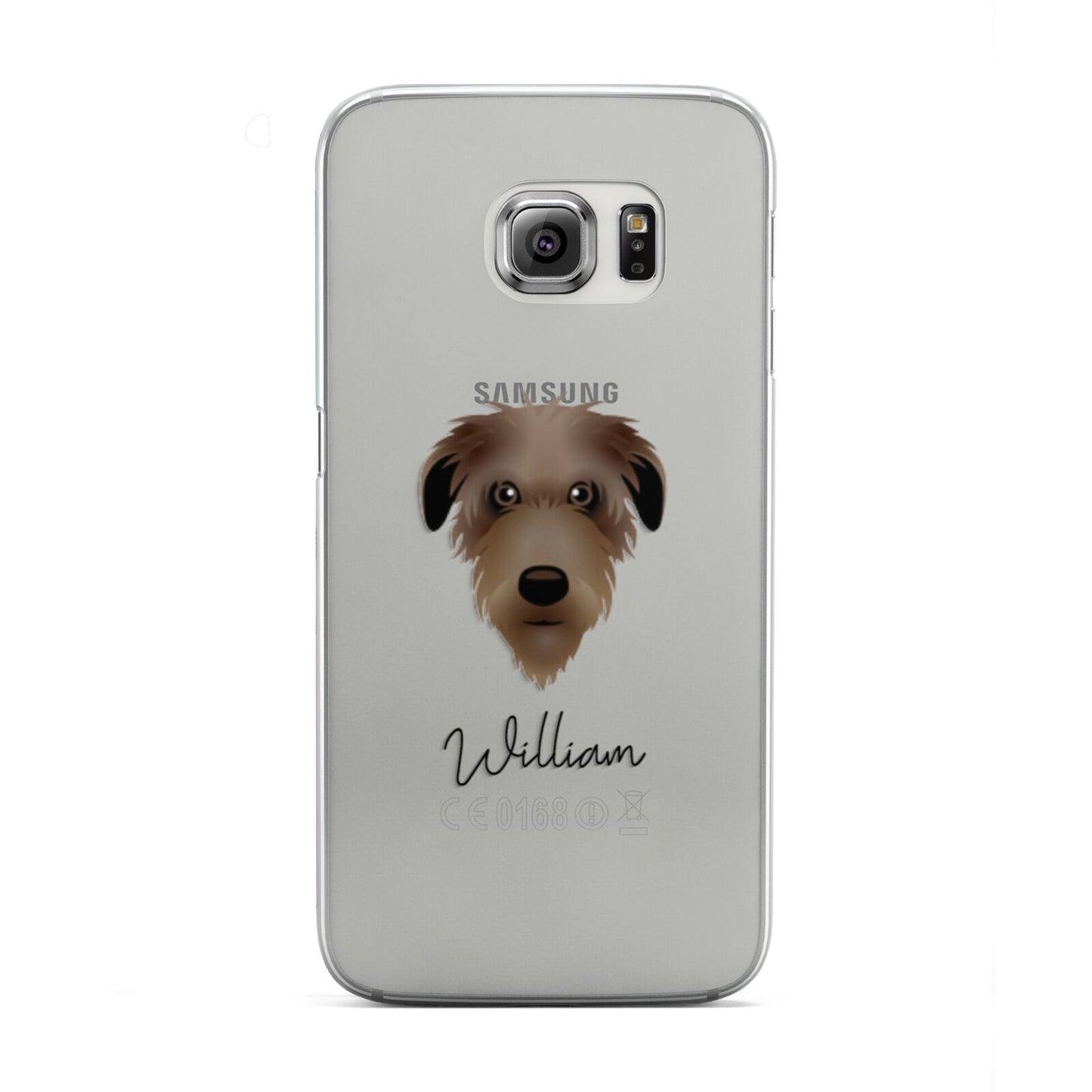 Deerhound Personalised Samsung Galaxy S6 Edge Case