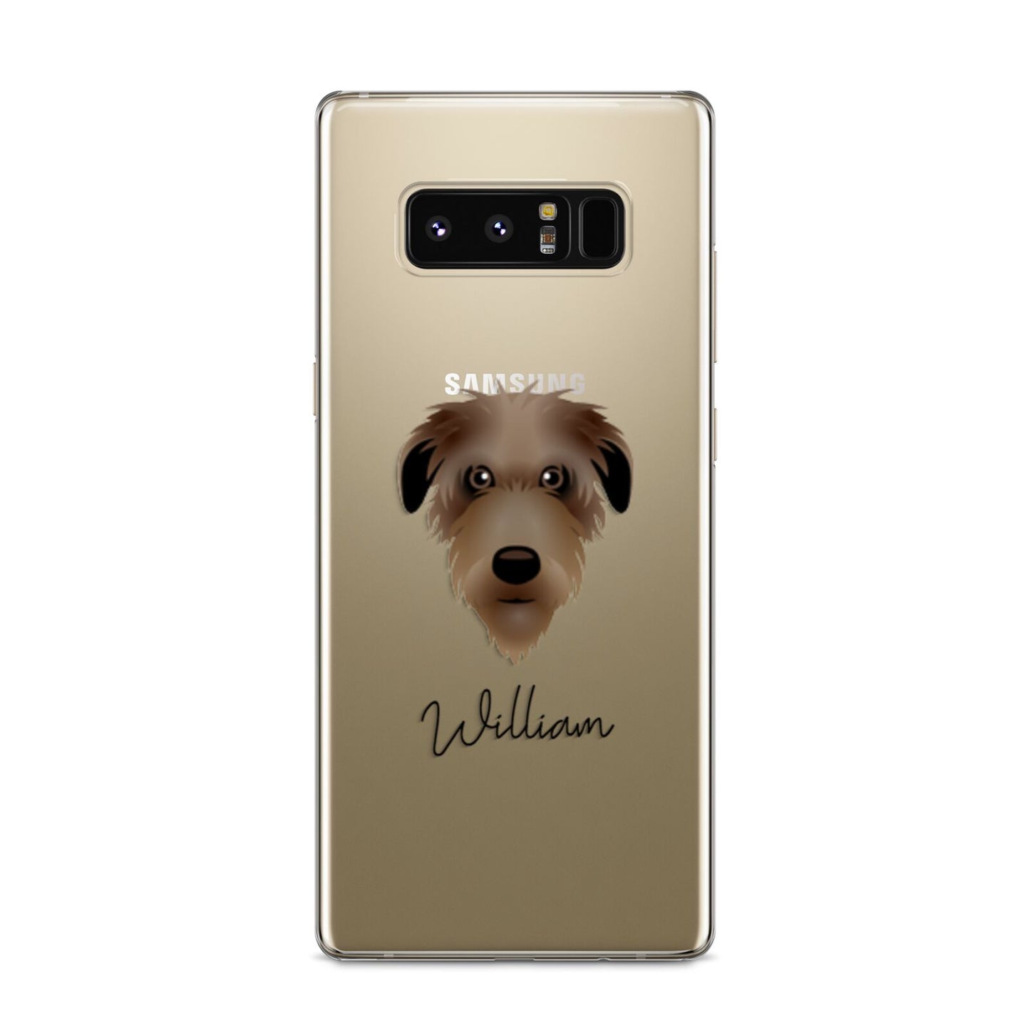 Deerhound Personalised Samsung Galaxy S8 Case