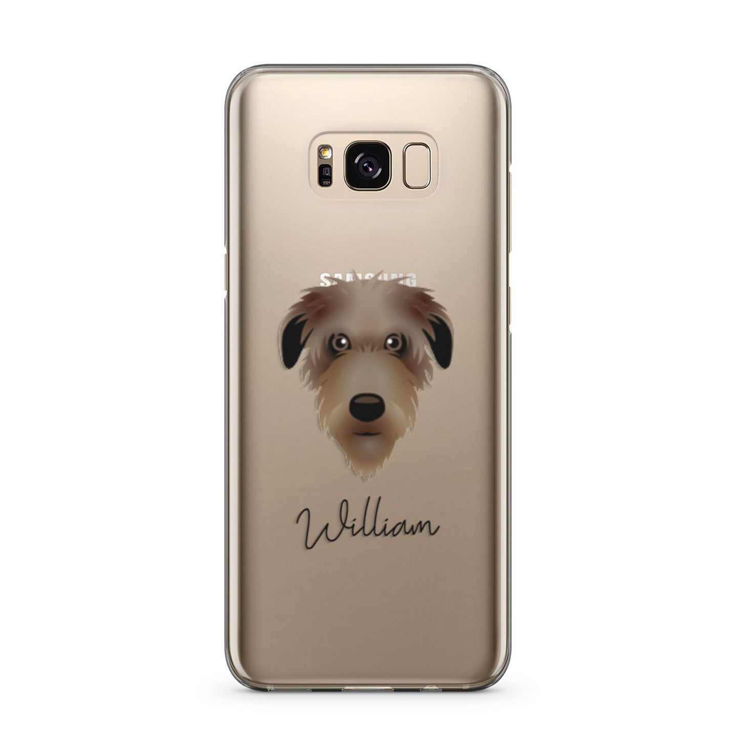 Deerhound Personalised Samsung Galaxy S8 Plus Case