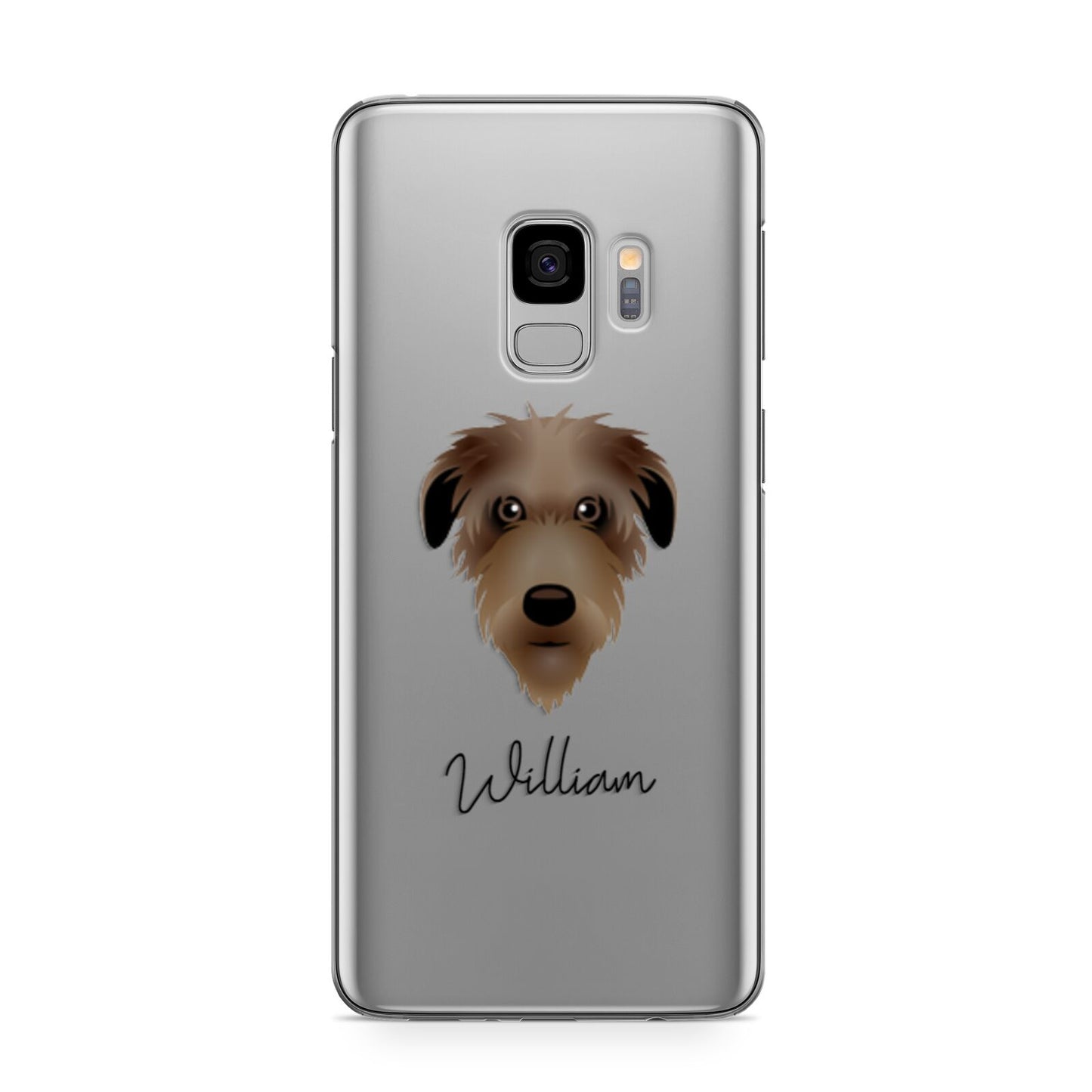 Deerhound Personalised Samsung Galaxy S9 Case