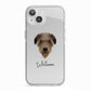 Deerhound Personalised iPhone 13 TPU Impact Case with White Edges
