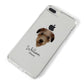 Deerhound Personalised iPhone 8 Plus Bumper Case on Silver iPhone Alternative Image