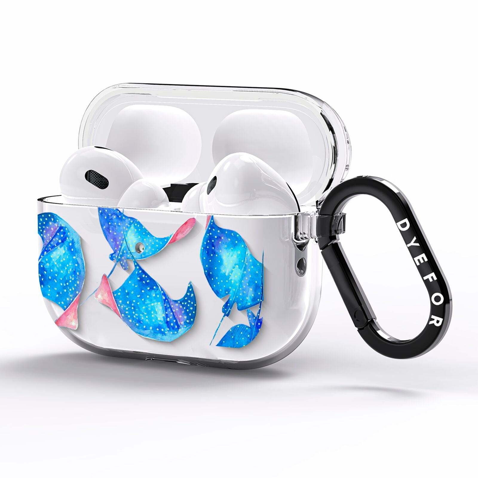 Devil Fish AirPods Pro Clear Case Side Image