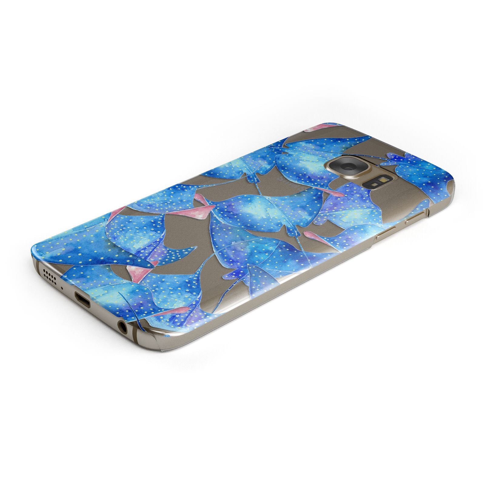 Devil Fish Protective Samsung Galaxy Case Angled Image
