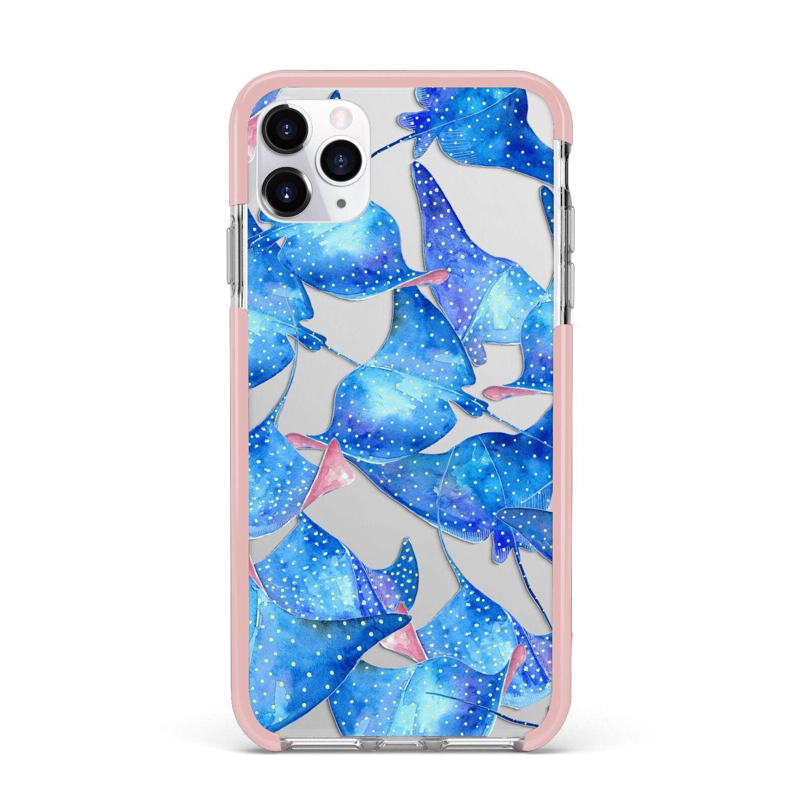 Devil Fish iPhone 11 Pro Max Impact Pink Edge Case