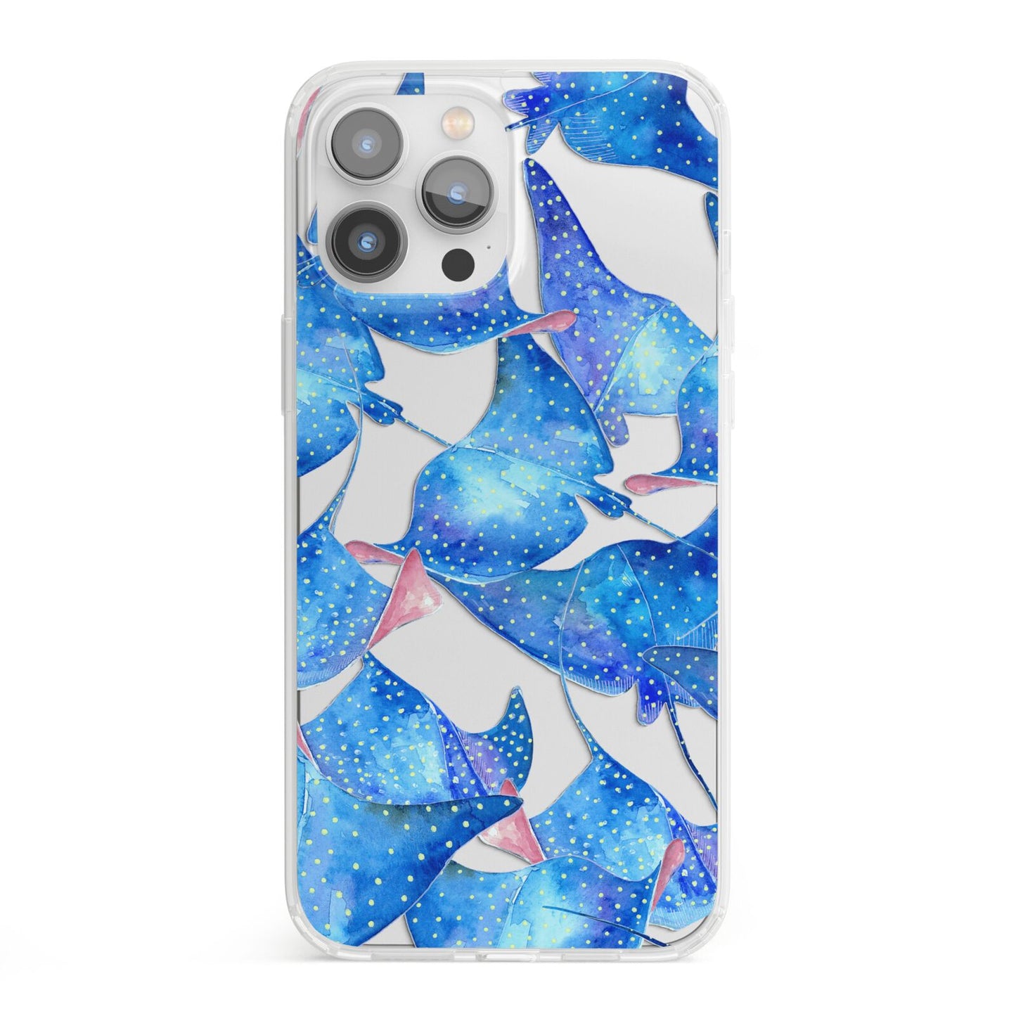 Devil Fish iPhone 13 Pro Max Clear Bumper Case