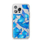 Devil Fish iPhone 14 Pro Max Clear Tough Case Silver