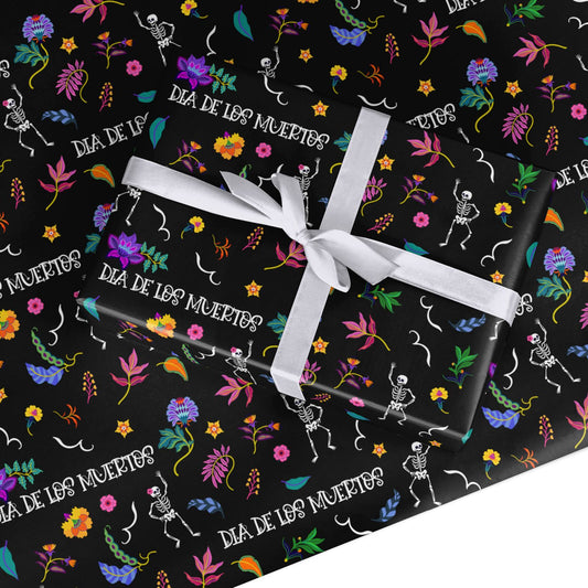 Dia de los Muertos Custom Wrapping Paper