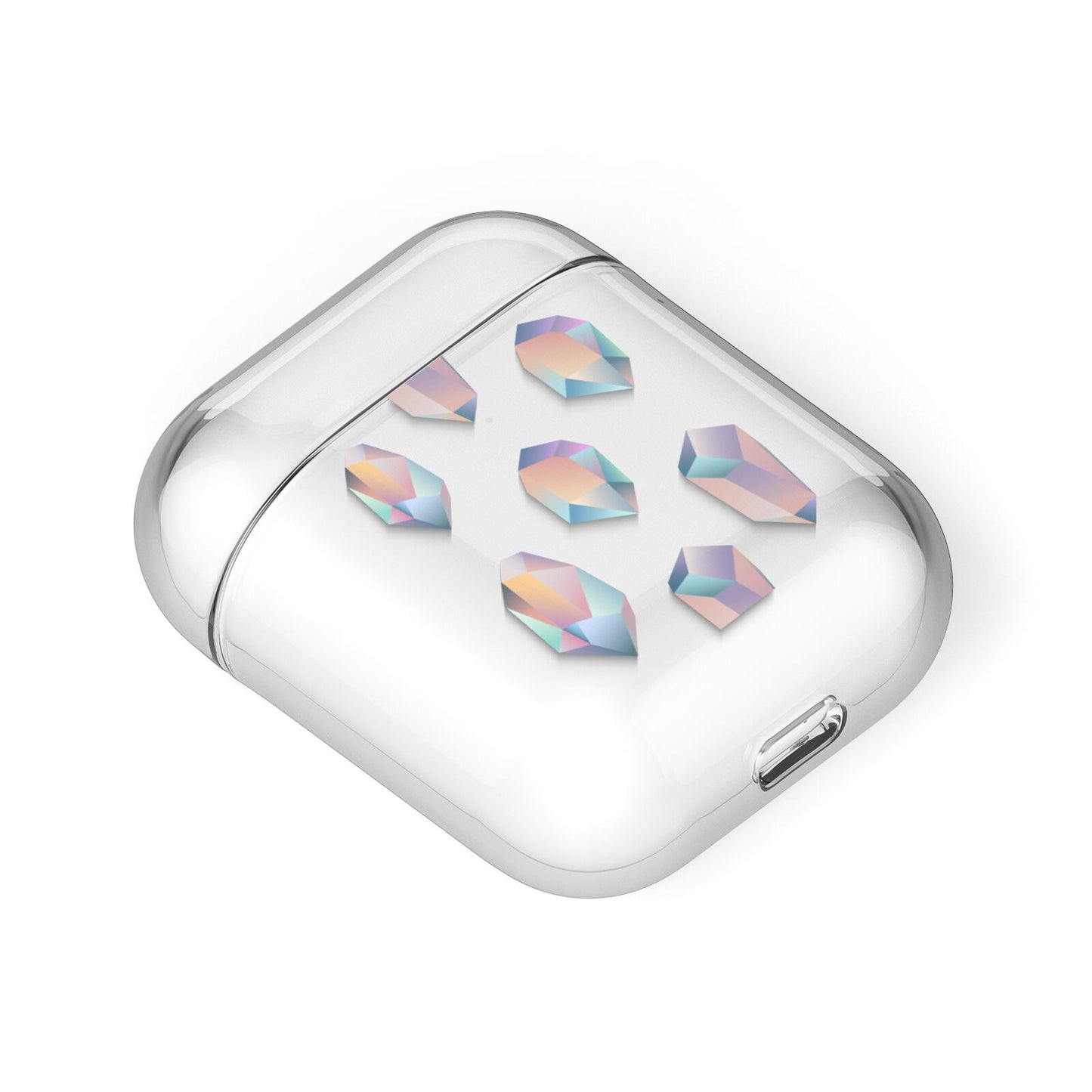 Diamond AirPods Case Laid Flat
