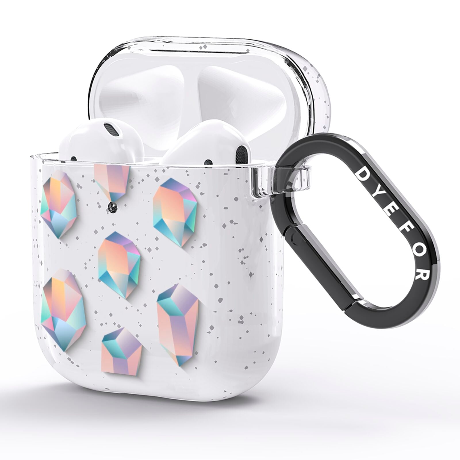 Diamond AirPods Glitter Case Side Image