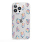 Diamond iPhone 13 Pro Clear Bumper Case