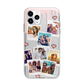 Digital Hearts Photo Upload with Text Apple iPhone 11 Pro Max in Silver with Bumper Case