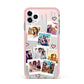 Digital Hearts Photo Upload with Text iPhone 11 Pro Max Impact Pink Edge Case
