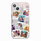 Digital Hearts Photo Upload with Text iPhone 13 TPU Impact Case with White Edges